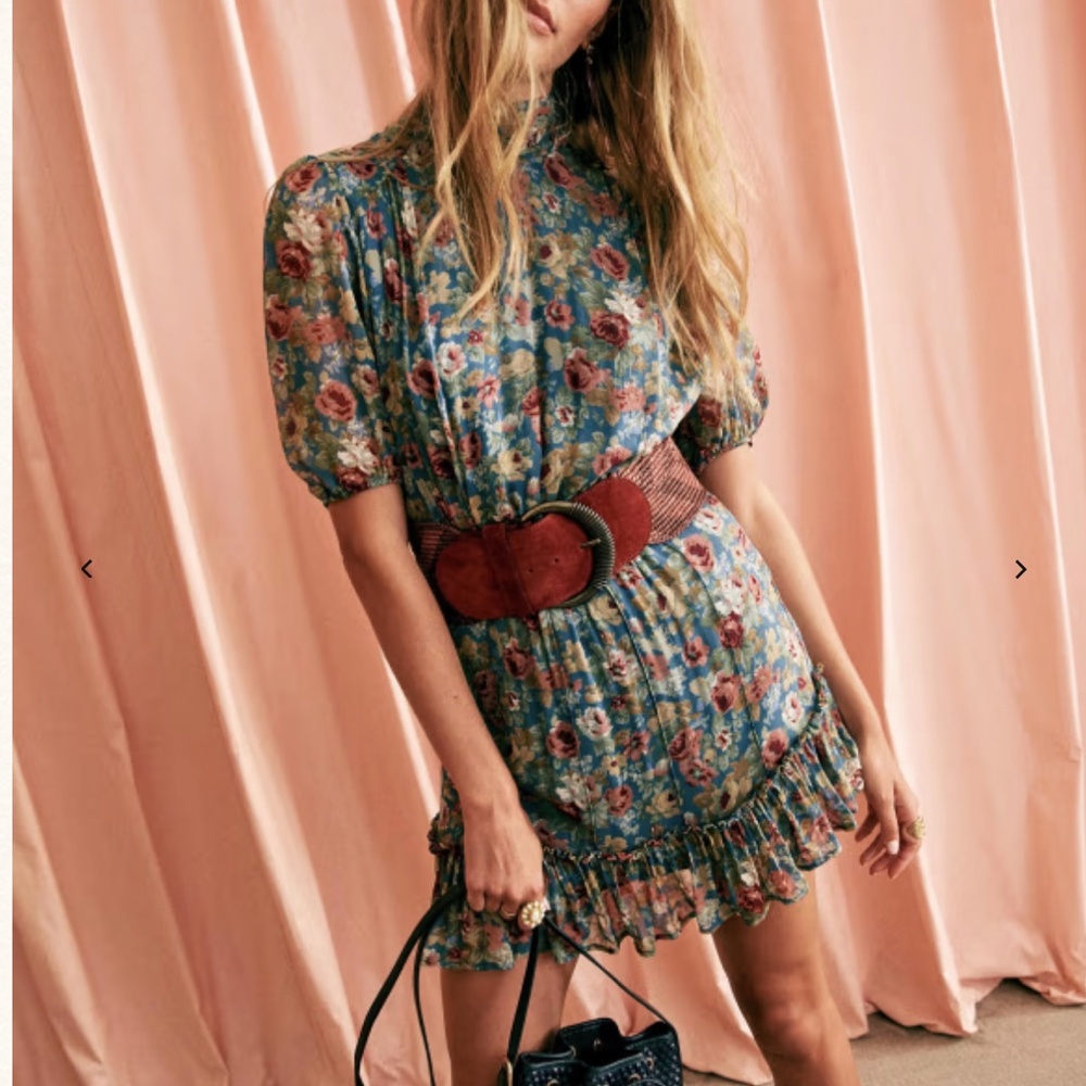 NWT Sezane Margareth Dress Size
